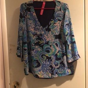 Lilly Pulitzer reversible top